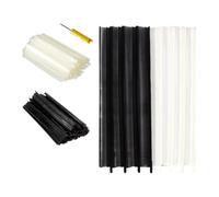 Fegtrtyoa 1200 Sujetadores con 1 Mini Aguja, Mini Etiquetas de Plástico de 0,18 Pulgadas, Accesorios para Puntadas Rápidas de Ropa B