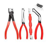 Fegtrtyoa 4 Alicates de Desconexión Eléctrica, Separador de Conectores Eléctricos Automotrices, Herramienta para Desconectar Conectores de Enchufes Eléctricos.