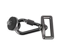 Fegtrtyoa Accesorios de la CáMara Adaptador de Tornillo de 1/4 Pulgadas + Gancho de ConexióN para Correa de Eslinga RáPida CáMaras DSLR con Correa para el Cuello y el Hombro