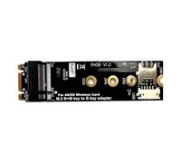 Fegtrtyoa Adaptador M.2 B y M-Key 2280 -Key para Módem Inalámbrico 3G/4G/5G, Compatible con Tarjeta de Módulo LTE NanoSIM M2 B Key 3042 3052.