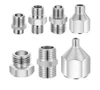 Fegtrtyoa Adaptador para Aerógrafo, Conector para Aerógrafo, Conector Roscado para Aerógrafo, Kit de Conector para Aerógrafo y Compresor de Aire.