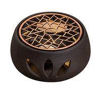 Fegtrtyoa Base de Soporte para Calentador de Tetera de CeráMica Base Aislante para Calentador de Té Calentador de Agua para Té y Café Vela Hueca Soporte de Base de Calentamiento B