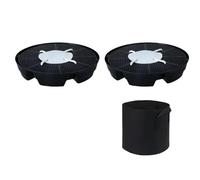 Fegtrtyoa Base para Maceta con 1 Bolsa de Cultivo, 2 Bases de Riego Automático para Plantas de Interior.