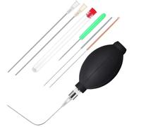 Fegtrtyoa Batidor Huevos Pascua, Herramienta para Batir Huevos Vacíos, Suministros para Huevos Ucrania, Batidor Huevos un Solo Orificio, Herramientas para Hacer Huevos Pascua B