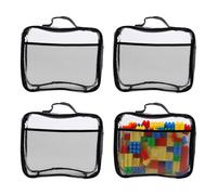 Fegtrtyoa Bolsa Organizadora de Juguetes, Estuche Impermeable para Juegos de Mesa, Bloques de Construcción y Rompecabezas.