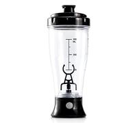 Fegtrtyoa Botella de Coctelera de ProteíNas con AgitacióN AutomáTica de 300 ML Movimiento PortáTil EléCtrico Botella de Agua de Mezcla Botella Deportiva Gimnasio A