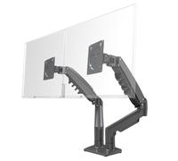 Fegtrtyoa Brazo de Resorte para Monitor de Escritorio F160, Soporte para Dos Monitores de 17 A 27 Pulgadas, Brazo de Movimiento Completo, Carga de 2 A 9 Kg B