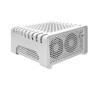 Fegtrtyoa Caja de Computadora de Escritorio ITX, Caja Pequeña, Mini HTPC Horizontal, Caja Novedosa, Color
