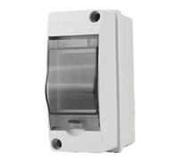 Fegtrtyoa Caja de Conexiones Eléctricas HT IP65, Impermeable, para Exteriores, con Cubierta Transparente, para Interruptores y Cableado, HT2