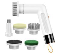 Fegtrtyoa Cepillo de Limpieza Portátil de Mano Horsepower Pocket -Scrubber, con Rotación de 360°, Color