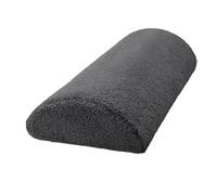 Fegtrtyoa Cojín Reclinable de Espuma Viscoelástica para Pies, Almohada de Alta Resiliencia para Piernas, Cojín para Dormir, Descanso, Multiusos, Medio Rollo, Gris