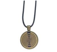 Fegtrtyoa Collar Lakhovsky MWO con Oscilador Multionda, Disco Energético Chapado en, Colgante, Equilibrio Energético A