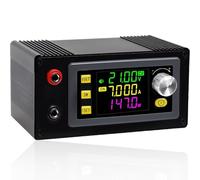 Fegtrtyoa Convertidor Reductor-Elevador de CC Ajustable, Regulador de Voltaje de 150 W CC, 6-36 V A 0-36 V, con Carcasa, 12 V, 24 V, 150 W CC, CV, Pantalla LCD.