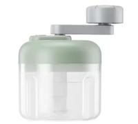 Fegtrtyoa Cortadora de Verduras Multifuncional, Procesador de Alimentos Pequeño con Manivela, Picadora de Alimentos, Herramienta para Picar, Utensilios de Cocina, B 250 Ml