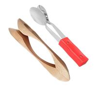Fegtrtyoa Cuchara de Viento de Madera/Metal, Instrumento de Percusión Manual Ligero para Actuaciones de Niños y Estudiantes