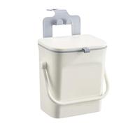 Fegtrtyoa de Basura Portátil con Tapa para el Asiento Trasero del Automóvil, Organizador de Almacenamiento, Contenedor de Limpieza para el Automóvil con Soporte para Teléfono