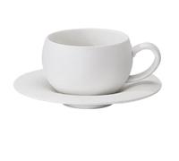 Fegtrtyoa de Café de Cerámica de 280 Ml, de Piedra Cocida con Platillo, Ideal para Desayuno, Leche y Café, Diseño en Forma de Huevo B