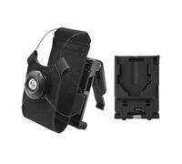 Fegtrtyoa Estuche Fijo para Grabadora con Clip Universal para el Panel Posterior para Cinturón, con Reversa Rápida y Antivibración, A