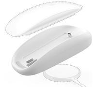 Fegtrtyoa For Magic Mouse 2 USB C Wireless Charging Mouse Charger Ergonomic Grip& Base For Magic Mouse 2 White