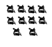 Fegtrtyoa For String Lights Projector Par Lights 10Pcs Black Truss Clamps Heavy Duty Light Hook Stage Lighting Hanging Hooks