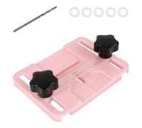 Fegtrtyoa Guía de Perforación para Aretes de Arcilla Polimérica, Herramienta para Perforar Agujeros en Aretes de Arcilla Polimérica, para Hacer Piezas de Joyería, Aretes A