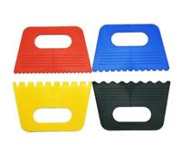 Fegtrtyoa Juego de Herramientas de Raspado para Manualidades, 4 Colores, Calidad Profesional para Artistas. Ideal para Pintar, Trabajar en Yeso y Crear Efectos Texturizados.