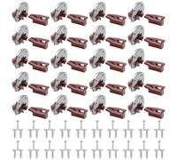 Fegtrtyoa Kit de 20 Guías de Cajón de Repuesto -Trak II, Cajones de Estilo Comercial Mejorado para el Modelo -Trak II 168