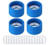 Fegtrtyoa Kit de Acoplamiento para Filtros de Agua con Rosca Externa de 28 mm y de Plástico Estándar para Senderismo y Acampada.
