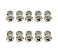 Fegtrtyoa Kit de Tornillos Ajustables de 10 Piezas para Cable de Repuesto de Cuerda de Salto de Velocidad, Adecuado para la Mayoría de las Cuerdas de Salto de Velocidad