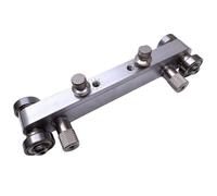 Fegtrtyoa Lijadora para Puente de Guitarra, Lijadora de Cejuelas, Lijadora de Sillín, Pieza de Instrumento de Precisión, Color Plateado