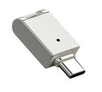 Fegtrtyoa Memoria USB Mini Tipo-C OTG USB 3.0 Unidad Flash 64G Compatible con Teléfonos Inteligentes USB-C Pen Drive Plateado