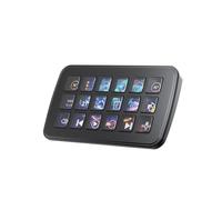 Fegtrtyoa Panel de Control de Voz con IA Multifuncional SK18, 18 Teclas Macro Integradas en LCD XMembrane, Compatible con Sistemas Duales para Linux y QMK.