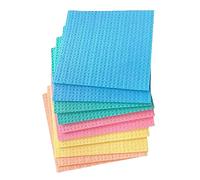 Fegtrtyoa PañOs para Platos Reutilizables, PañO de Esponja de Celulosa para Cocina, PañO de Limpieza Absorbente, Paquete de 10,