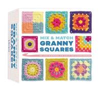 Fegtrtyoa Patrones de Punto DIY (50 Unidades/Caja) Tarjetas de Punto Granny Square (Baraja de Tarjetas) Juego de Patrones de Punto de la Abuela (DIY) Tarjetas de Ganchillo Juego de Patrones de Punto