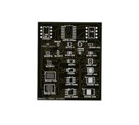 Fegtrtyoa Placa Adaptadora de Lector/Escritor de BIOS con Chip T22, 22 en 1, Quemador de Asiento, WSON8, QFN8, Asiento de Prueba, 4 X 4, Error de ROM