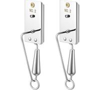 Fegtrtyoa Planificador de Acero Inoxidable para Barcos, 2 Unidades, para Pesca de Arrastre, Paravanes de Hilo con Aparejos de Fondo B