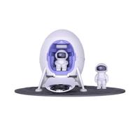 Fegtrtyoa Proyector de Luz de Galaxia con Forma de Astronauta, Nave Espacial, Proyector de Techo con Control Remoto, Luz de Noche de Proyección