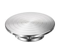 Fegtrtyoa Rueda de Esculpir de 12 Pulgadas, Rueda Giratoria de Cerámica de Doble Cara, Rueda de Banda Resistente de Aleación de Aluminio con Rodamientos de Bolas.