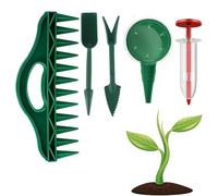 Fegtrtyoa Sembradora Manual de Plástico para Jardín, 12 Agujeros, Siembra Rápida, Resistente Al Agua, Ideal para una Jardinería Eficiente.