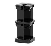 Fegtrtyoa Soporte de Doble para Vasos de Agua, Dispensador de Agua Montado, Estante de Almacenamiento, Organizador de Refrigerador, Organizador de Encimera de Cocina A