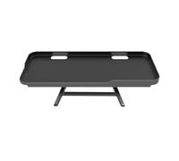 Fegtrtyoa Soporte de Escritorio Plegable Ajustable para TV, Monitor de Computadora, Enrutador, Reproductor, Oficina, Hogar, Estante de Almacenamiento.