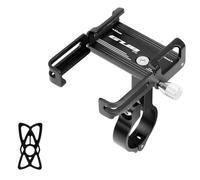 Fegtrtyoa Soporte de Teléfono Móvil P10 de Aleación de Aluminio para Bicicleta de Carretera, Bicicleta Eléctrica, Motocicleta, M365.