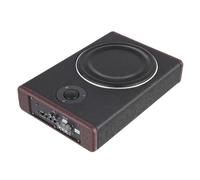Fegtrtyoa Subwoofer Activo Amplificado para Coche, Subwoofer Delgado de Alta Potencia, 12 V, para Debajo del Asiento.