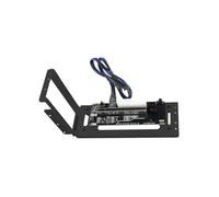 Fegtrtyoa Tarjeta Gráfica Externa para Portátil PCIe 5.0 X4 OCuLink, Adaptador de Portátil A Tarjeta Gráfica Externa M.2 Oculink SFF8611 A PCIE X16, Color Negro