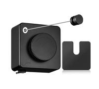 Fegtrtyoa Tendedero Retráctil para Interior y Exterior, Tendedero Resistente de 14 Pies para Ropa, Tendedero Montado en la Pared, Color Negro