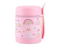 Fegtrtyoa Termo para Sopa de 10 Oz para Comida Caliente para Niños con Cuchara, Recipientes Térmicos para Comida Caliente, Frasco Térmico de Boca para Almuerzo.