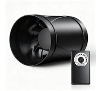 Fegtrtyoa Ventilador de Conducto de 150 mm con Controlador de Velocidad, Ajustable y Silencioso, Ideal para Invernaderos, Sótanos, Garajes, Cocinas y Baños.