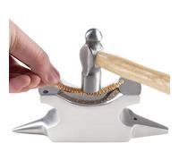 Fegtrtyoa Yunque de Herrería para Joyería. Mini Banco de Trabajo de Metal para Forjar, Dar Forma, Conformar y Endurecer Alambre.