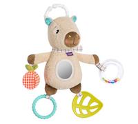 Fehn Activity-Capybara Clara - Juguete Colgante para Bebés que Desarrolla la Motricidad Fina