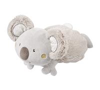Fehn 064230 - Peluche térmico de koala, saco de pepitas de uva calmante con simpático diseño de koala para bebés y niños pequeños a partir de 0 meses, tamaño: 22 cm, Gris